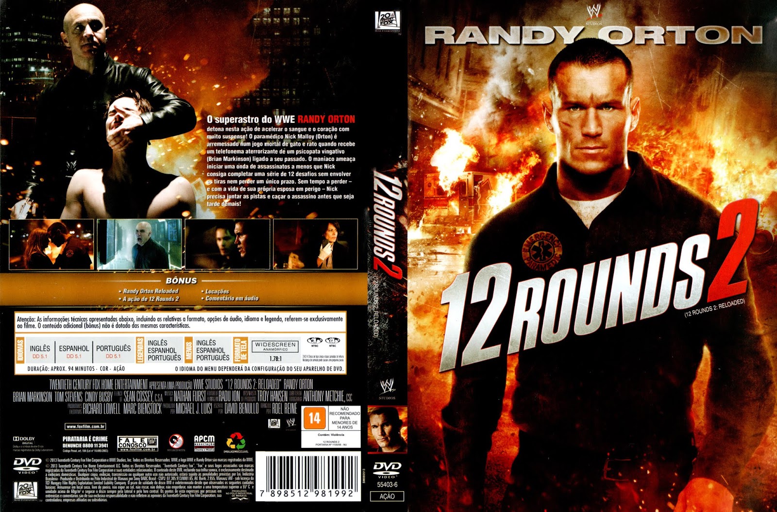 12 Rounds 2 - Dvd Original em Promoção na Americanas