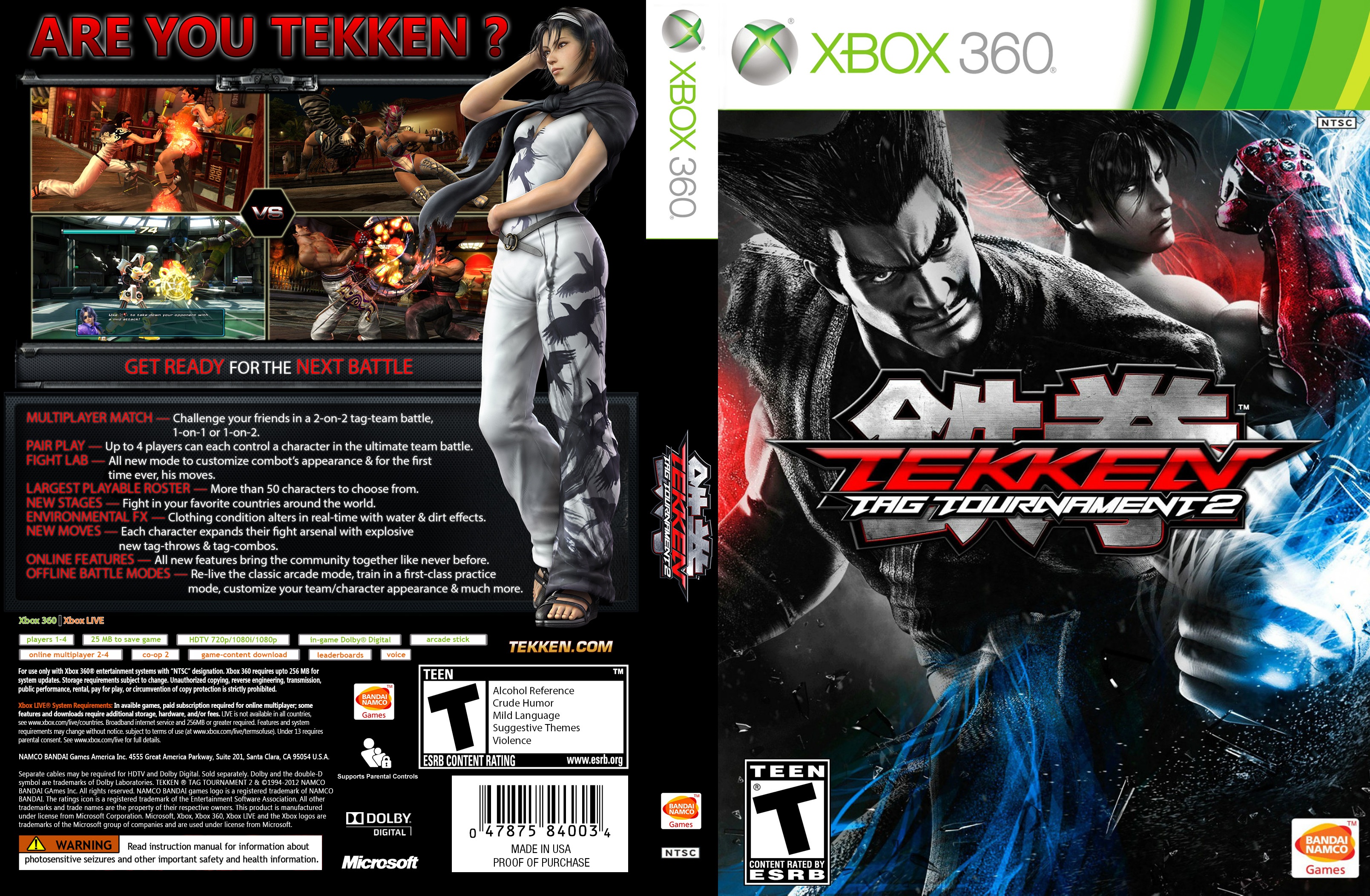 Tekken Tag Tournament 2 [Gameplay] - Baixaki Jogos 