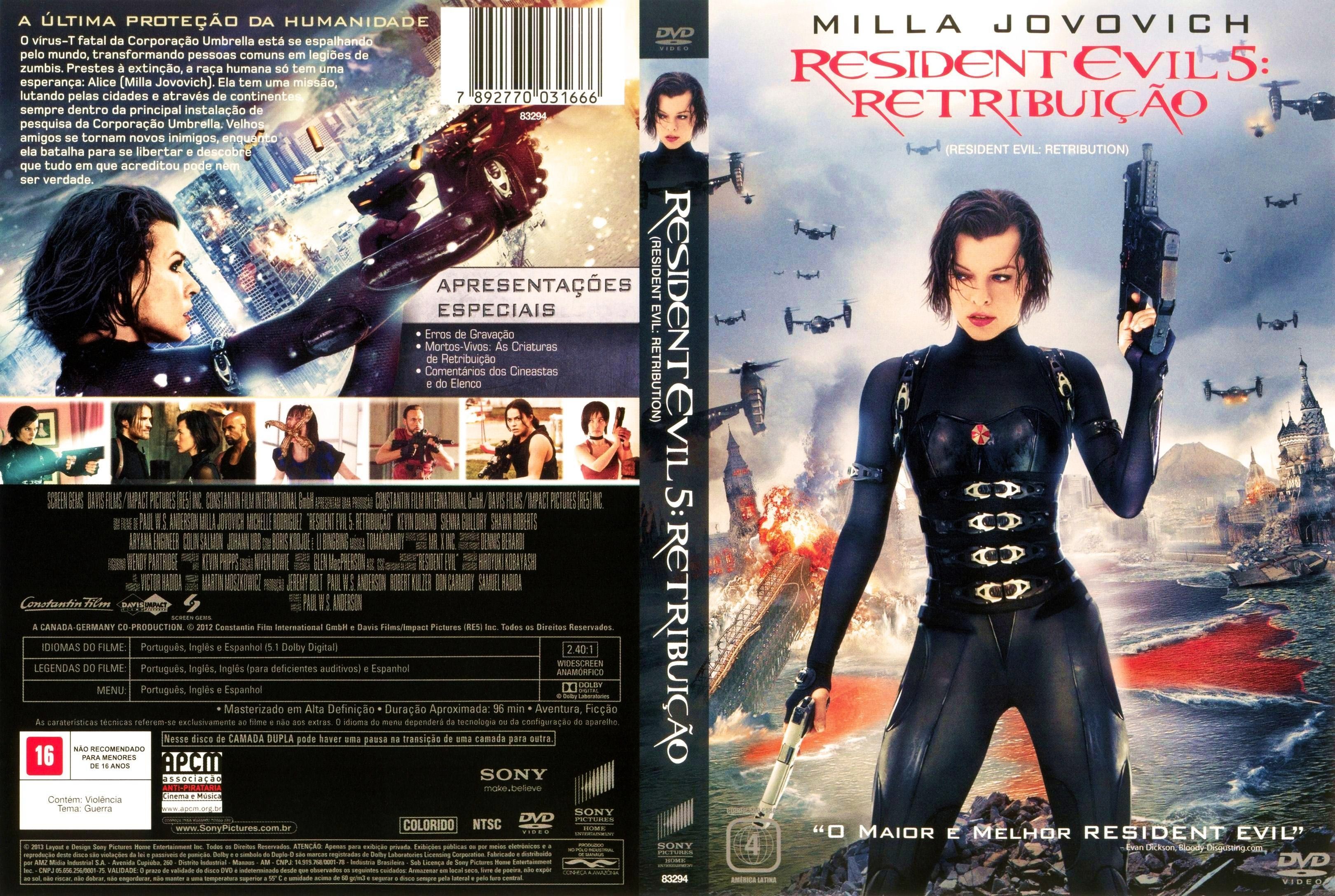 Resident Evil 5: Retribuição fora dos cinemas chineses - REVIL