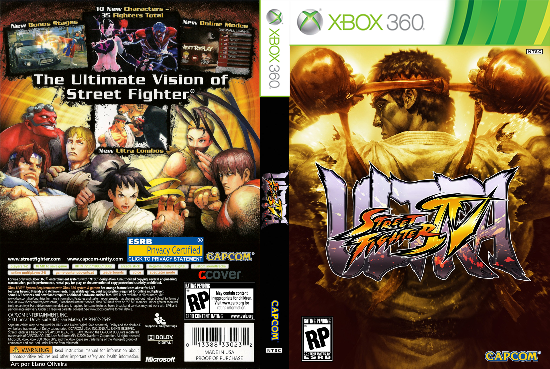  Street Fighter IV - Xbox 360 : Capcom U S A Inc: Video Games