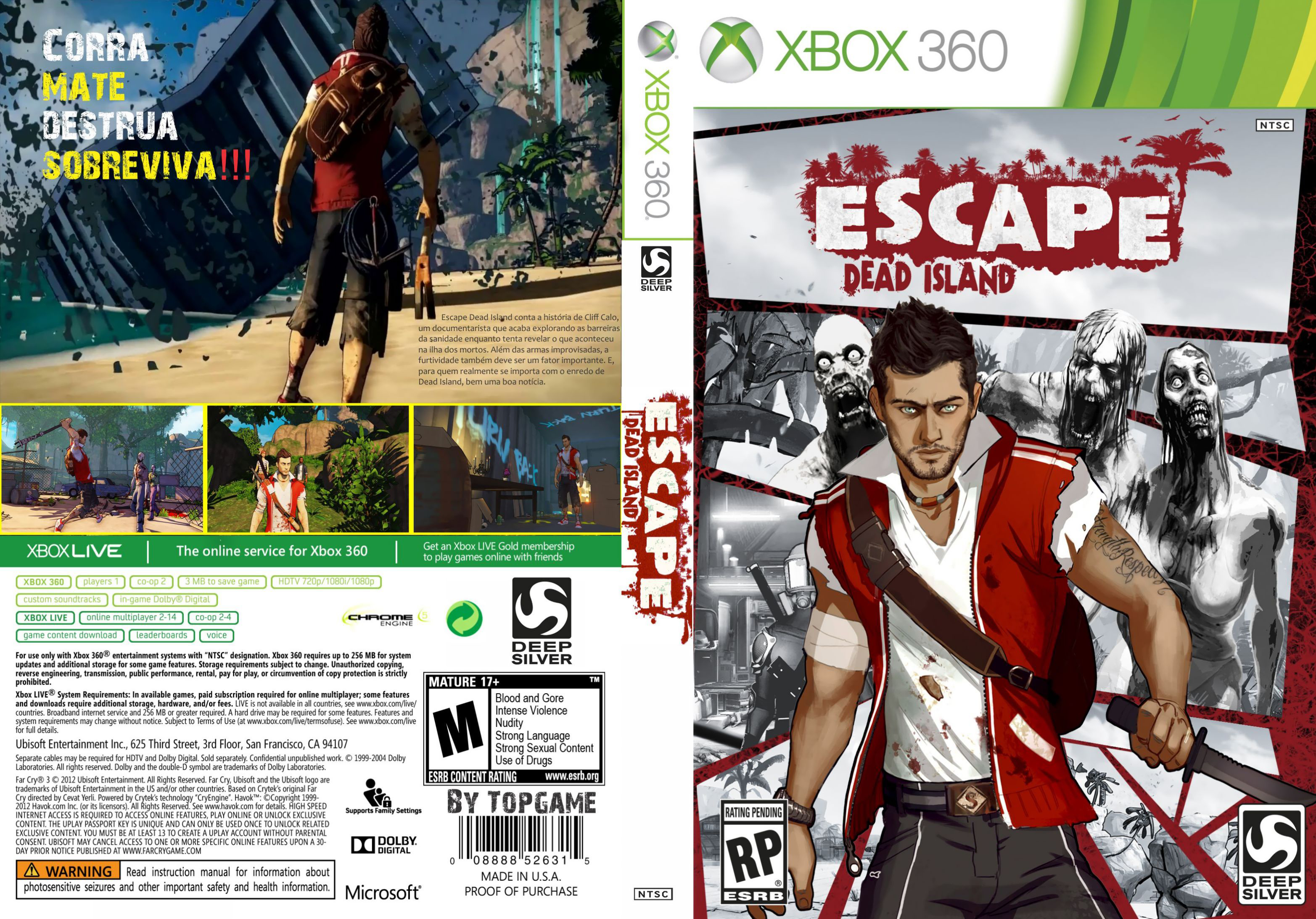 Game Xbox 360 Escape Dead Island
