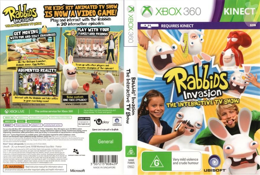 Rabbids Invasion: The Interactive TV Show Xbox 360 - Compra jogos online na