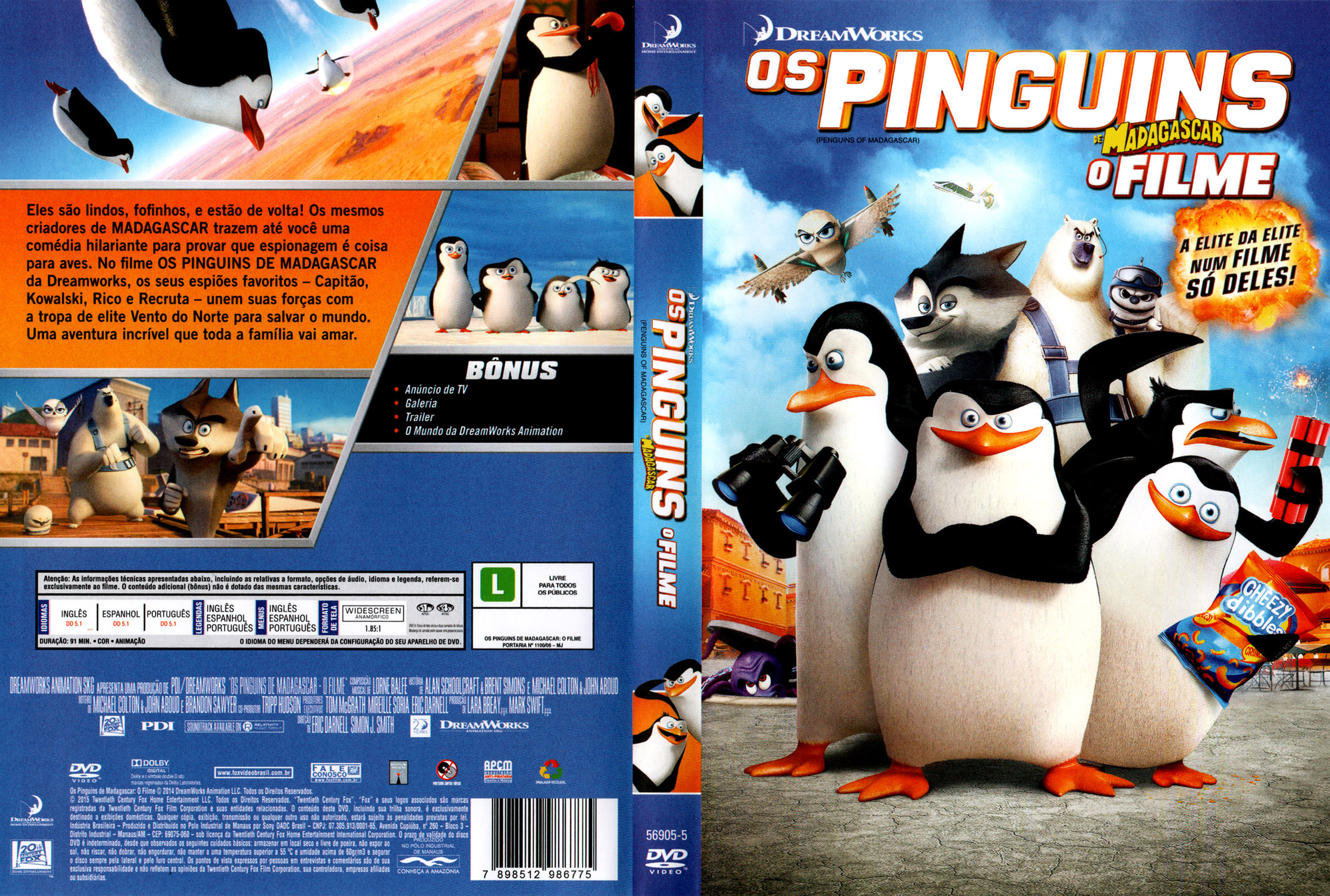 Os Pinguins de Madagascar - Filme 2014 - AdoroCinema