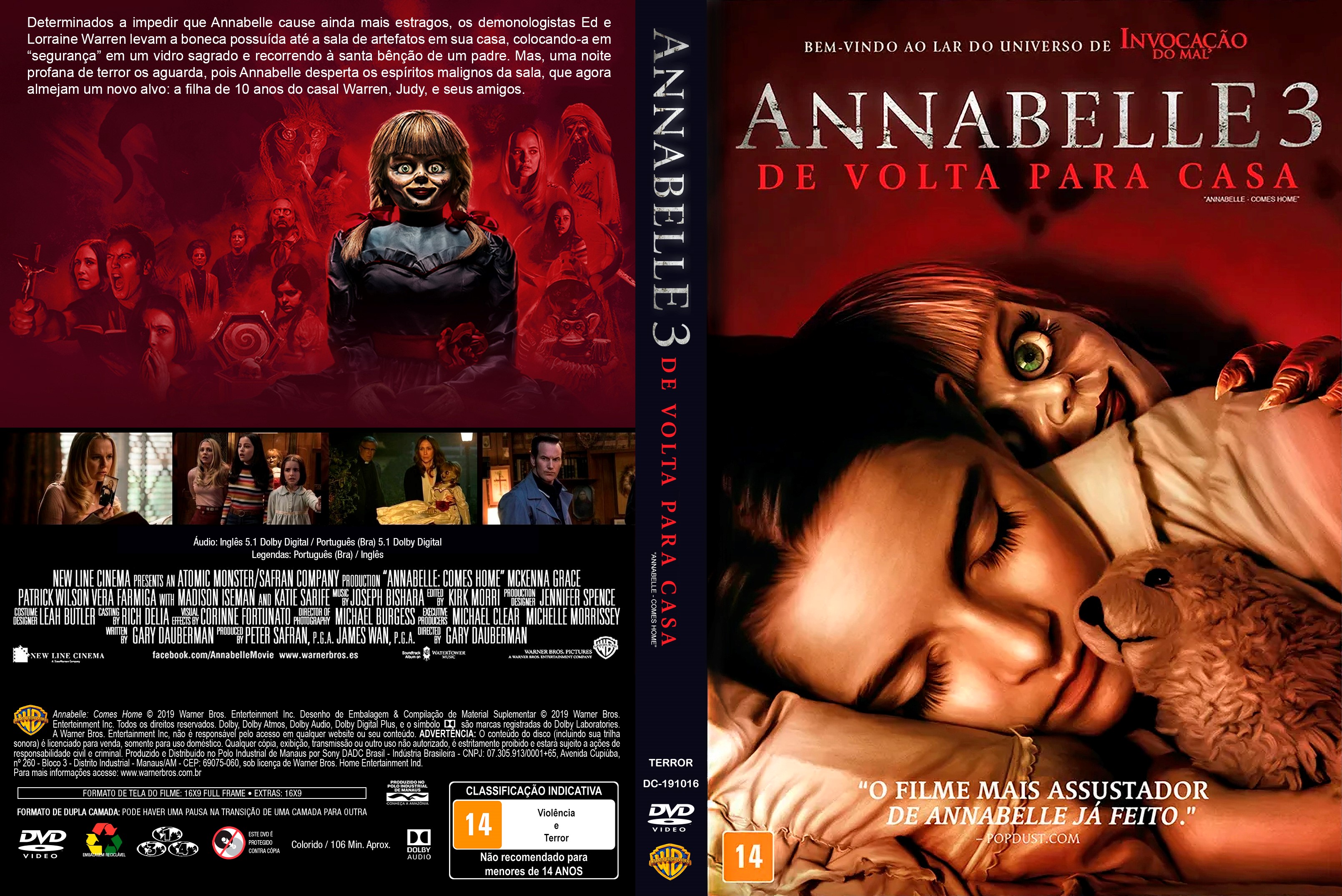 Boneca Annabelle 3 Filme De Volta Para Casa