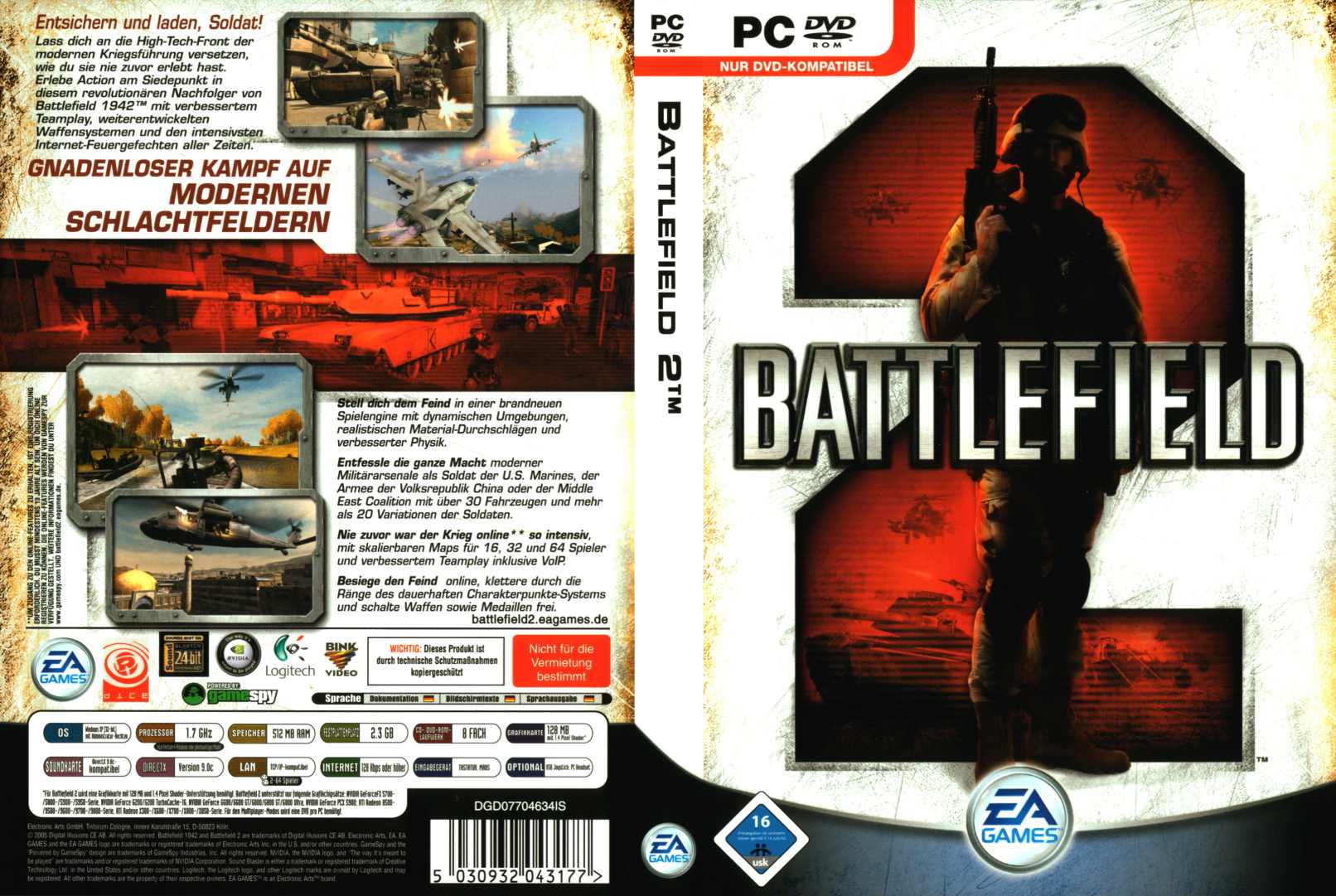 Battlefield 2 • Requisitos mínimos e recomendados do jogo