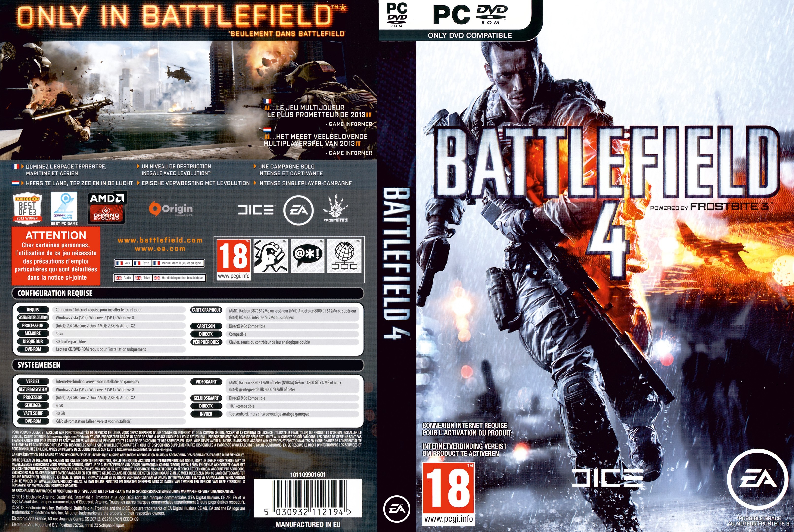 Requisitos mínimos y recomendados del Battlefield 4