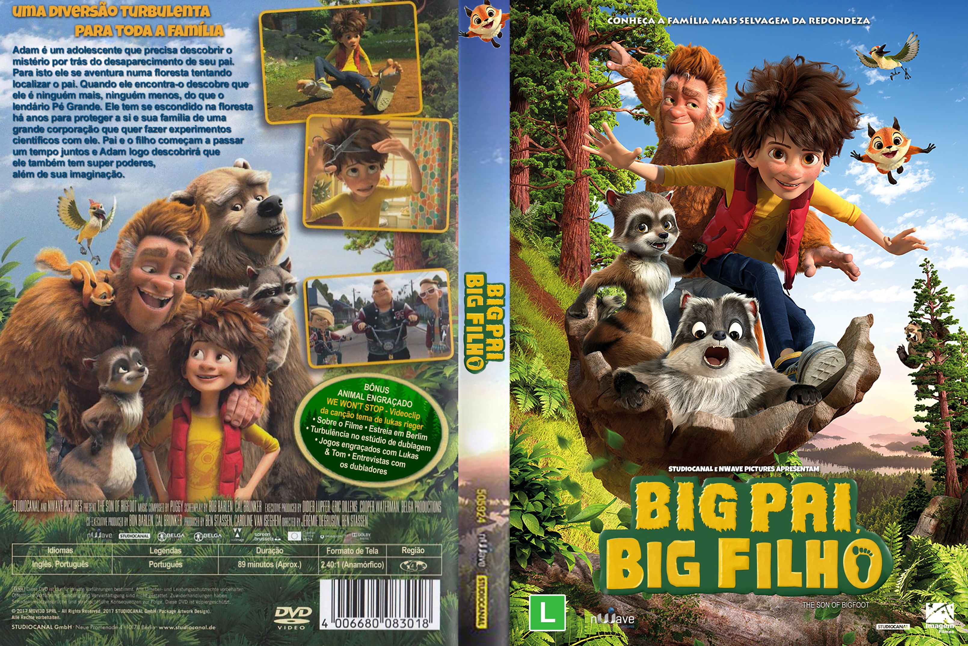 Animação 'Big Pai, Big Filho' entra em cartaz no cinema de