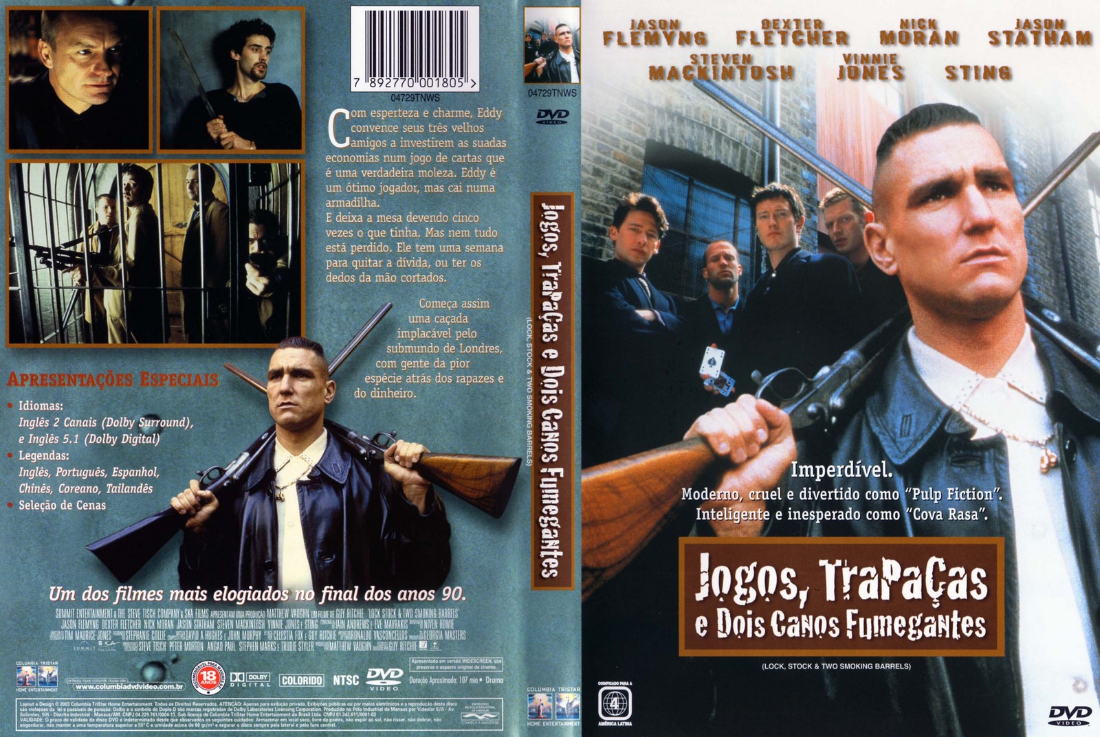 Jogos, Trapaças e Dois Canos Fumegantes - Filme 1998 - AdoroCinema