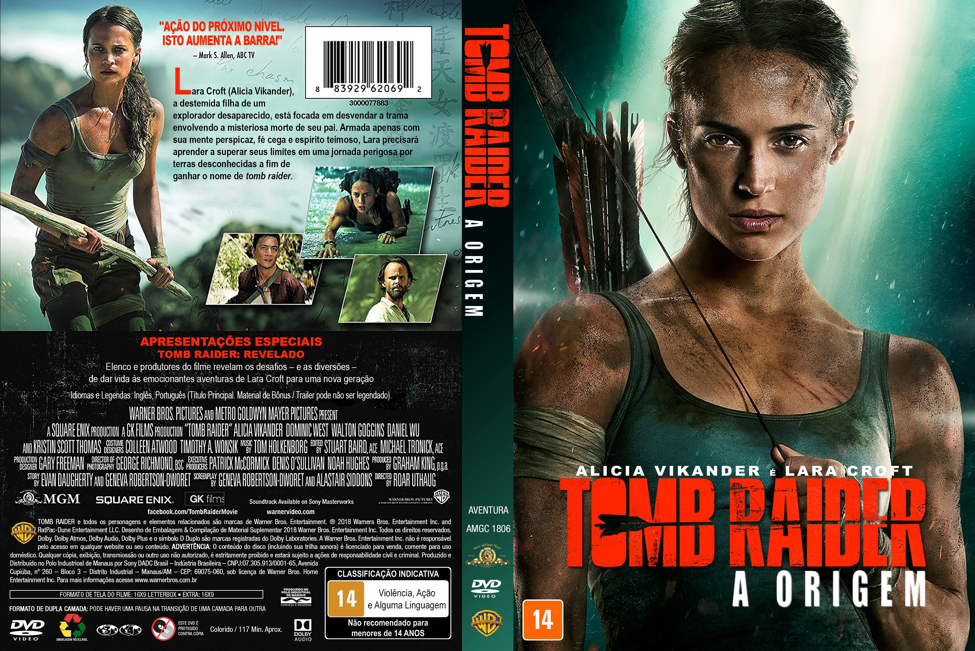 Filme de Tomb Raider em 2018